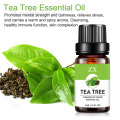 Aceite de árbol de té natural puro para el tratamiento del acné.